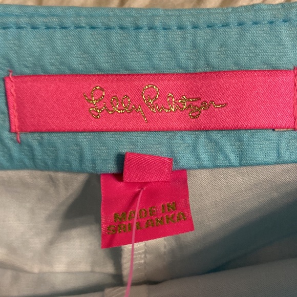Lilly Pulitzer Kaylie Skorts size 4 brand new with tags beautiful blue Ibiza - Picture 4 of 12